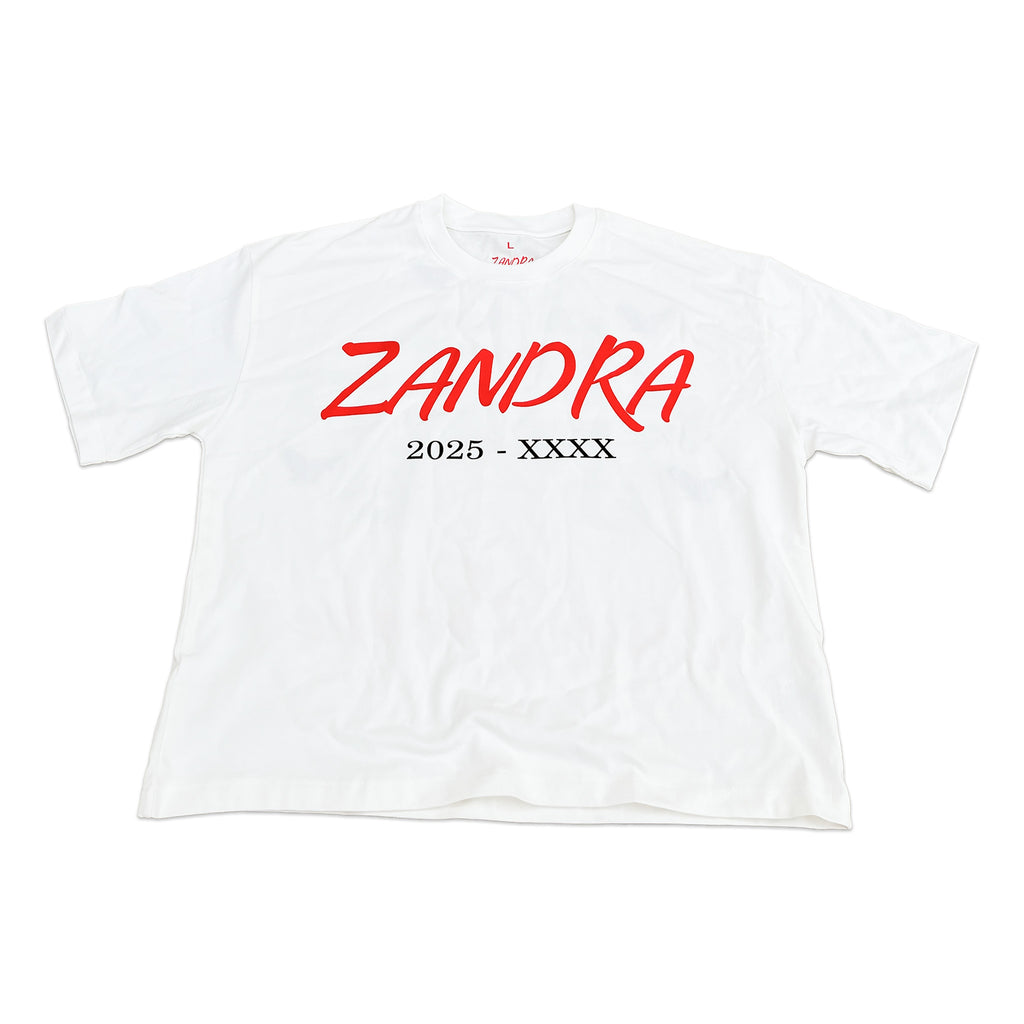 ZANDRA "Live Forever" Adult Cropped Tee