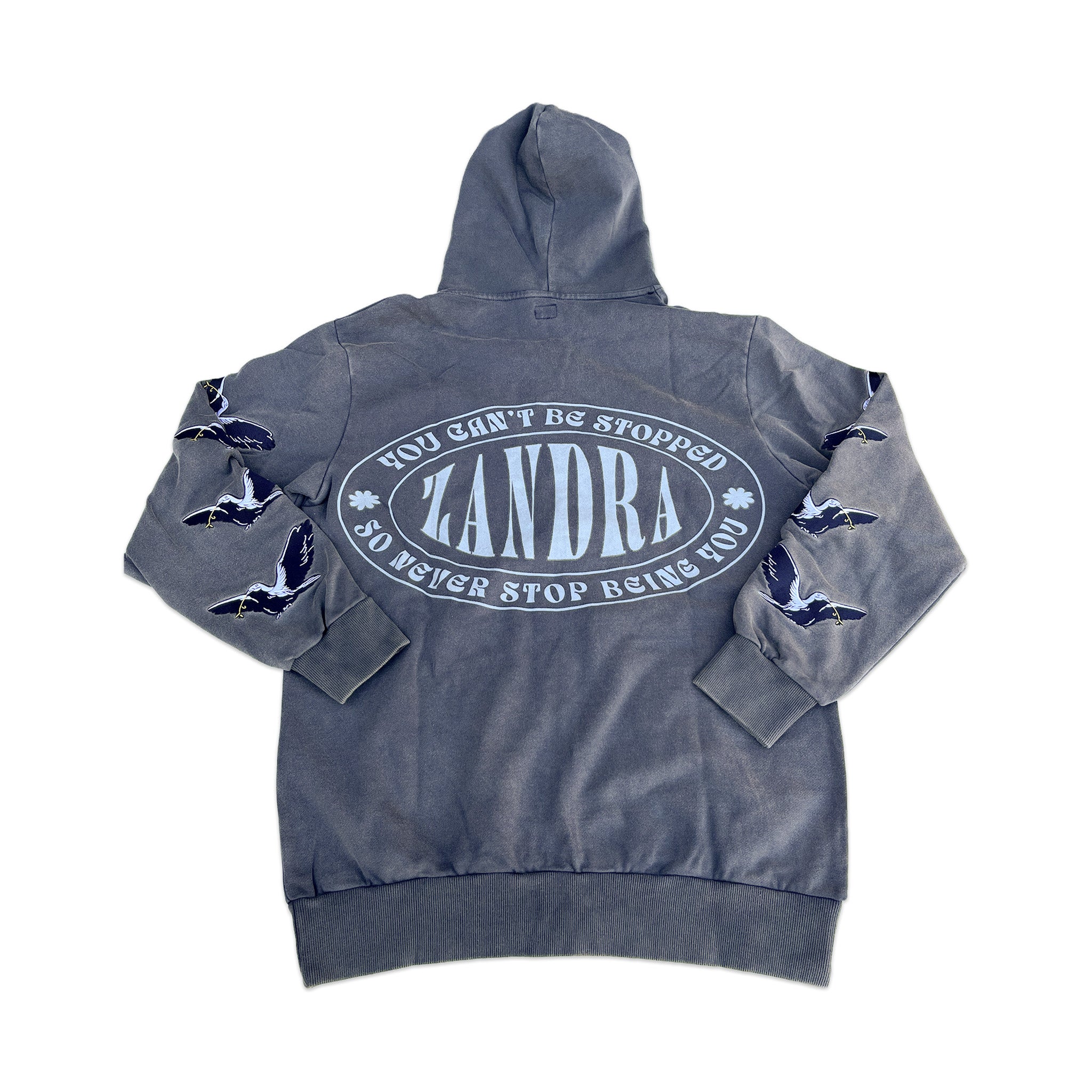 ZANDRA "Be You" Youth Zip Up Hoodie