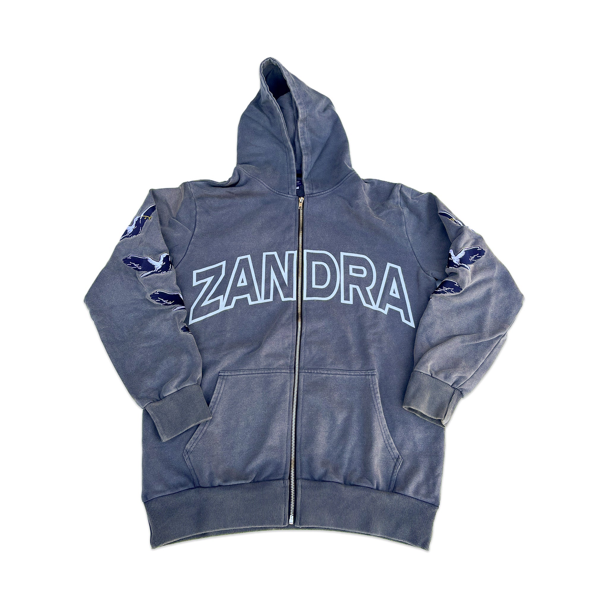 ZANDRA "Be You" Adult Zip Up Hoodie